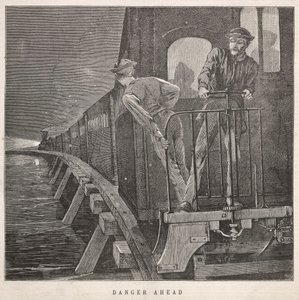 Perigo à frente, 1870. de Winslow Homer