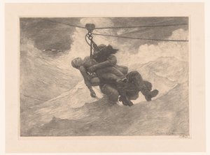A linha da vida A linha da vida de Winslow Homer