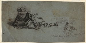 Desenho, Three Days on the Front, ca. 1863 de Winslow Homer