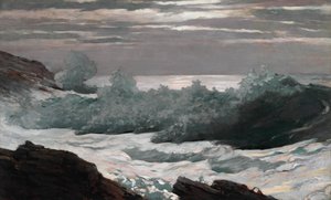 Manhã cedo após uma tempestade no mar, 1900-1903.