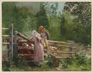 Hora da refeição de Winslow Homer