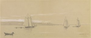 Frota de pesca em Gloucester de Winslow Homer