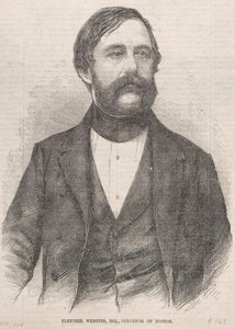 Fletcher Webster, Esq., Surveyor de Boston, 1859. de Winslow Homer