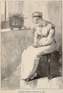 Carta de George Blake, de The Galaxy, janeiro de 1870 de Winslow Homer