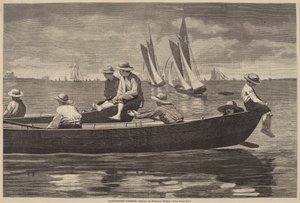 Gloucester Harbor, publicado em 1873. de Winslow Homer