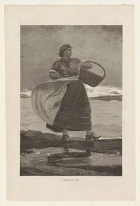 No interior do bar de Winslow Homer