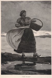 Inside the Bar, da revista The Century, novembro de 1883 de Winslow Homer