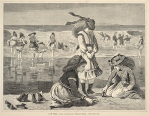 Maré baixa, de Todos os sábados, 6 de agosto de 1870 de Winslow Homer