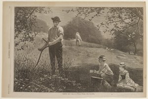 A fazer feno de Winslow Homer