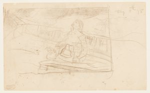 Homem no convés com sino do navio de Winslow Homer