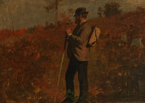 Homem de Mochila, 10 de Outubro de 1873. de Winslow Homer