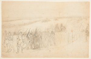 Coluna de Infantaria em Marcha de Winslow Homer