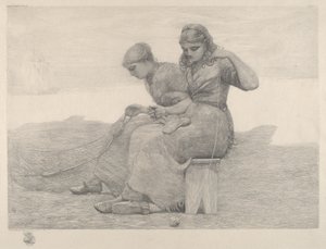 Remendar redes de Winslow Homer