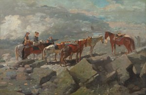 Monte Washington, 1869. de Winslow Homer