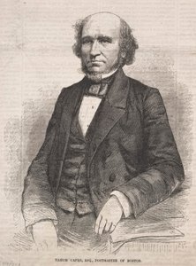 Nahum Capen, Esq., Postmaster de Boston, 1859. de Winslow Homer