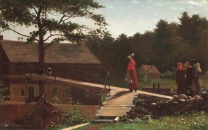 Moinho Velho (The Morning Bell), 1871 de Winslow Homer