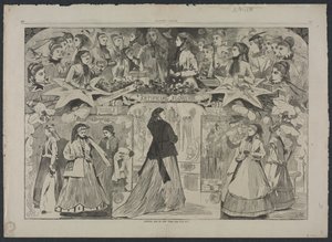 Dia de abertura em Nova York, 1868. de Winslow Homer