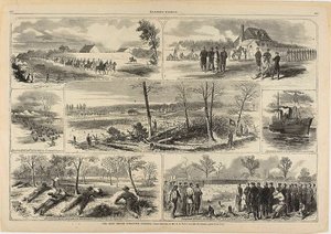 O nosso exército antes de Yorktown, Virgínia de Winslow Homer