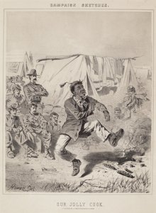Nossos esboços da campanha Jolly Cook. de Winslow Homer