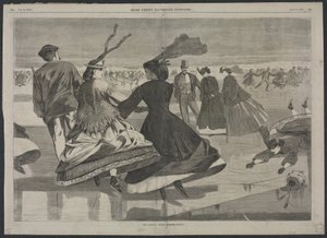 O nosso exercício nacional de inverno - Patinagem de Winslow Homer