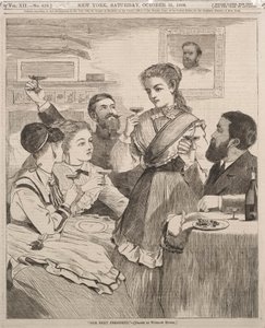 "O nosso próximo Presidente"
 de Winslow Homer