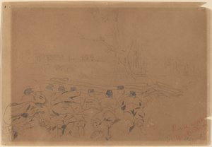 Rebel Works em Yorktown de Winslow Homer