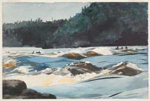Rio Saguenay, Lower Rapids de Winslow Homer