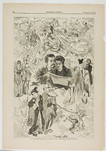 Dia de São Valentim - A velha história em todas as terras de Winslow Homer