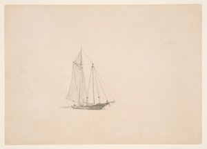 Escuna com bote de Winslow Homer