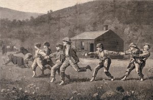 &39;Snap-the-Whip&39;, 20 de setembro de 1873 de Winslow Homer