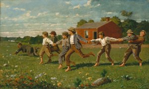 Encaixe o chicote, 1872. de Winslow Homer