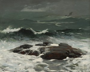 Tempestade de verão, 1904 de Winslow Homer
