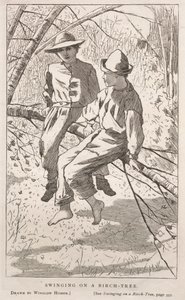 Baloiço numa bétula de Winslow Homer