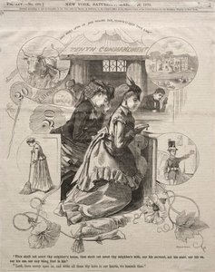 Décimo Mandamento, 1870. de Winslow Homer