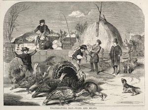 Dia de Ação de Graças - Meios e recursos de Winslow Homer