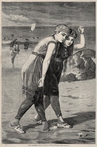 Os banhistas, 1873. de Winslow Homer