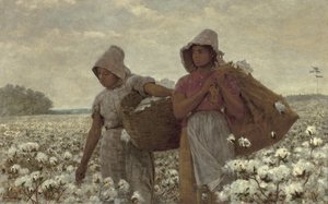 Os catadores de algodão, 1876 de Winslow Homer