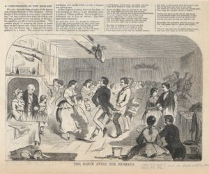 A dança após o descascamento, de Harper de Winslow Homer