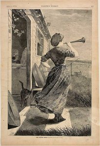 A buzina do jantar de Winslow Homer