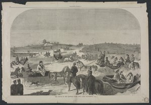 O passeio no Central Park, Nova Iorque, setembro de 1860 de Winslow Homer