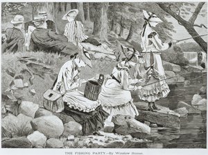 "The Fishing Party--" de Winslow Homer