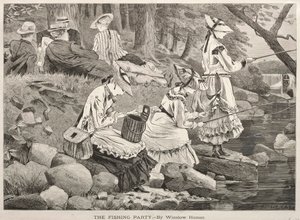 O Partido da Pesca, 1869. de Winslow Homer