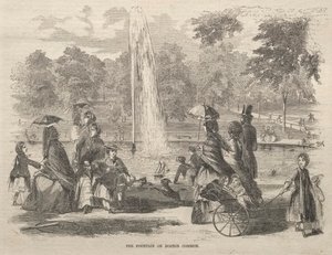 A fonte em Boston Common de Winslow Homer