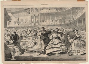 O grande baile russo na Academy of Music, 5 de novembro de 1863, de Harper