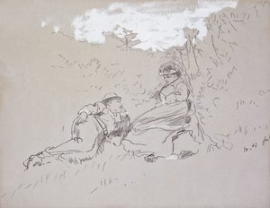 A lua de mel, 1875 de Winslow Homer