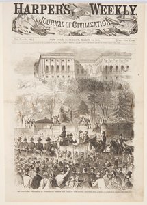 A Procissão Inaugural em Washington Passando o Portão do Capitólio, de Harper