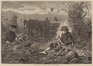 The Last Days of Harvest, publicado em 1873. de Winslow Homer
