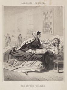 A Carta para Esboços da Campanha Home. de Winslow Homer