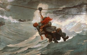 A corda salva-vidas de Winslow Homer