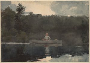 O pescador solitário de Winslow Homer